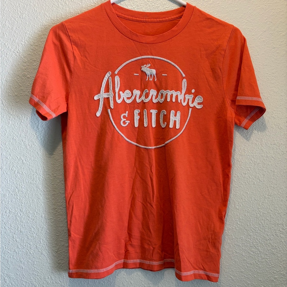 Vintage Abercrombie & Fitch Vibrant Orange Tee